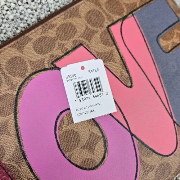 Coach Charlie Pouch In Signature Canvas - Picture 7 of 16